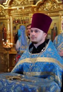 Всенощное бдение с чином Погребения Божией Матери в Свято-Троицком кафедральном соборе г. Саратова