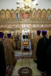Великое освящение храма святых мучеников Адриана и Наталии г. Саратова и Божественная литургия в новоосвященном храме