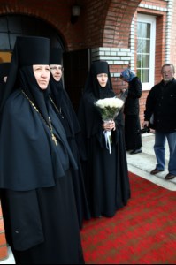 Чин Великого освящения и Божественная литургия в храме в честь Владимирской иконы Божией Матери Владимирского женского монастыря г. Вольска