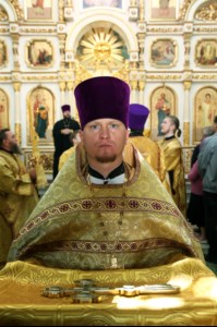 Божественная литургия в храме во имя Всех Святых, в земле Российской просиявших, г. Саратова