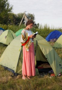Божественная литургия в Вавиловом Доле
