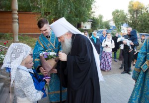 Божественная литургия в храме в честь Рождества Пресвятой Богородицы г.Саратова