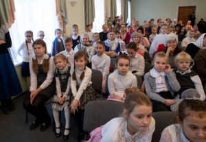 В Саратове прошел финальный этап епархиального фестиваля детского творчества «Поделись радостью с другом» (старшая группа)
