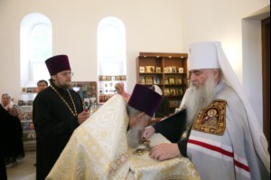Всенощное бдение в храме во имя апостола и евангелиста Иоанна Богослова г.Саратова