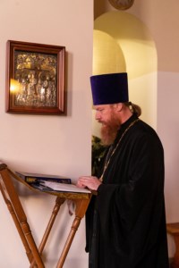 Литургия Преждеосвященных Даров в Свято-Троицком кафедральном соборе г. Вольска