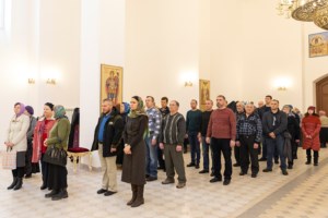 Божественная литургия в храме святителя Спиридона Тримифунтского г. Саратова