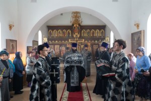 Пассия в храме в честь Успения Божией Матери г.Вольска