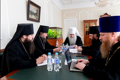 Состоялось заседание Архиерейского совета