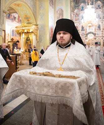 В праздник Крещения Господня митрополит Игнатий совершил Божественную литургию