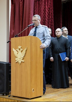 Архиерейский хор выступил в УФСИН