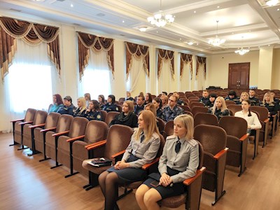 В семинарии прошла лекция для сотрудников УФСИН