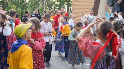 В «Солнечном» прошла традиционная вечёрка