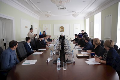 Митрополит Игнатий возглавил работу Общего собрания Саратовского регионального отделения Императорского Православного Палестинского Общества