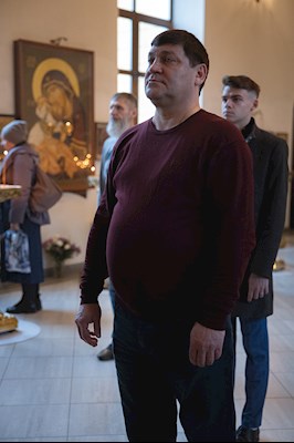 Митрополит Игнатий совершил Божественную литургию и панихиду в Свято-Никольском мужском монастыре г.Саратова