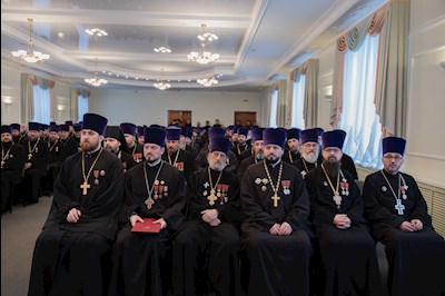 Состоялось ежегодное Епархиальное собрание духовенства