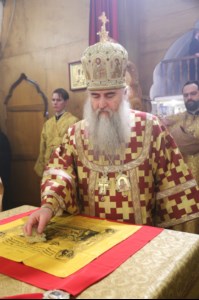 Божественная литургия в храме во имя святителя и чудотворца Николая на Елшанском кладбище г. Саратова