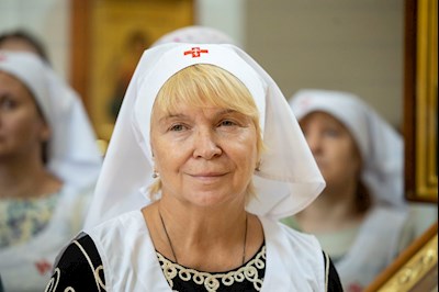 Митрополит Игнатий совершил Божественную литургию в Свято-Алексиевском женском монастыре г. Саратова