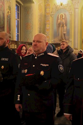 Великая рождественская вечерня в Покровском соборе г. Саратова