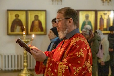 Встреча ковчега с мощами мученицы Татианы