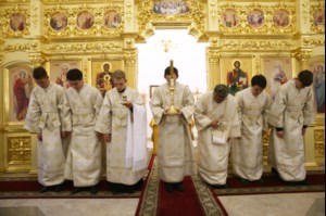 Всенощное бдение в храме во имя апостола и евангелиста Иоанна Богослова г.Саратова