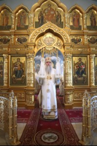 Крещальная литургия в Свято-Троицком кафедральном соборе г.Саратова