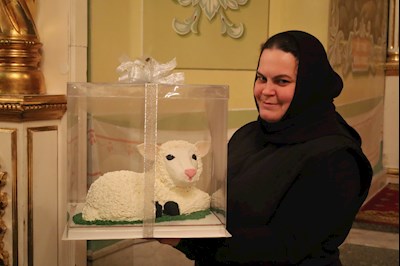 Великая рождественская вечерня в Покровском соборе г. Саратова