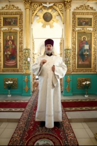 Божественная литургия в храме во имя Архангела Михаила с. Михайловка Саратовского района