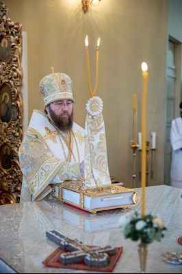 Митрополит Игнатий совершил Божественную литургию в Покровском соборе г. Саратова