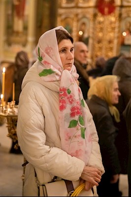 Митрополит Игнатий совершил Божественную литургию и молебен на новый год в Покровском соборе г. Саратова