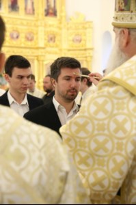 Всенощное бдение в храме во имя апостола и евангелиста Иоанна Богослова г.Саратова