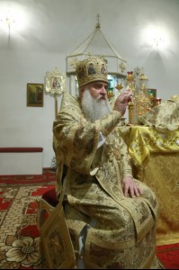 Божественная литургия в храме в честь Покрова Пресвятой Богородицы р.п. Новые Бурасы