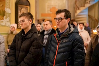 Митрополит Игнатий совершил Божественную литургию и молебен на новый год в Покровском соборе г. Саратова