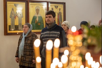 Встреча ковчега с мощами мученицы Татианы