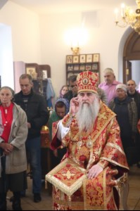 Великое освящение храма святой великомученицы Екатерины г. Саратова и Божественная литургия в новоосвященном храме