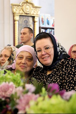 Литургия святителя Василия Великого в Георгиевском храме г. Саратова