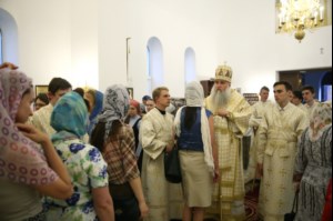 Всенощное бдение в храме во имя апостола и евангелиста Иоанна Богослова г.Саратова