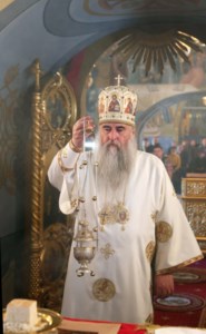 Крещальная литургия в Свято-Троицком кафедральном соборе г.Саратова