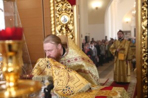 Божественная литургия и вечерня с чином прощения в Свято-Троицком кафедральном соборе г. Вольска