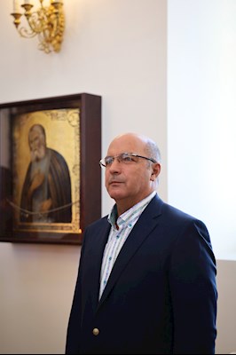 Божественная литургия в храме новомучеников и исповедников Саратовских г. Саратова