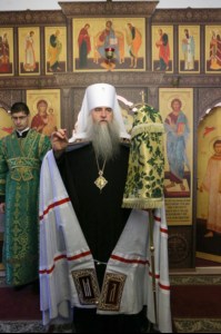 Божественная литургия в храме во имя преподобного Сергия Радонежского поселок Юбилейный г.Саратова