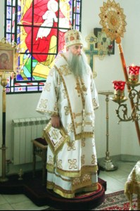 Божественная литургия на Архиерейскоом подворье — в храме в честь иконы Божией Матери «Утоли моя печали» города Саратова
