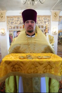 Чин Великого освящения и Божественная литургия в храме святого пророка Илии в селе Липовка Базарно-Карабулакского района