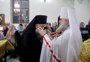 Всенощное бдение в Свято-Никольском мужском монастыре г. Саратова