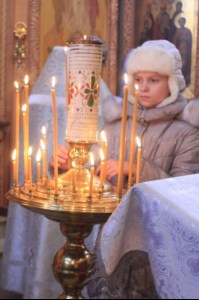 На Волге в селе Пристанное совершен чин Великого освящения воды