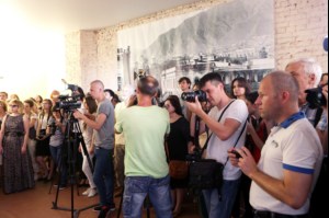 Представитель епархии стал гостем выставок, открытых к 130-летию Радищевского музея