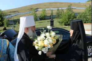 Божественная литургия в Свято-Алексиевском женском монастыре г. Саратова