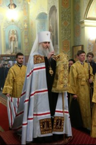 Божественная литургия в храме в честь Покрова Пресвятой Богородицы г. Саратова