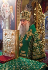 Божественная литургия в Свято-Троицком кафедральном соборе г.Саратова