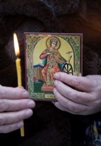 Освящены кресты и купола храма во имя великомученицы Екатерины г. Саратова