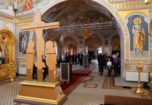 Пассия в Свято-Троицком кафедральном соборе г.Саратова
